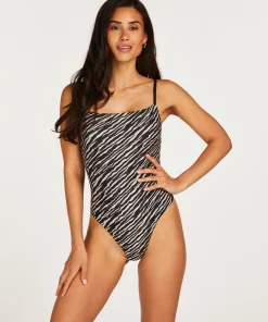 New Badpak Zebra Vrouwen Badpakken