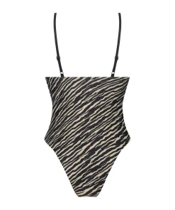 New Badpak Zebra Vrouwen Badpakken