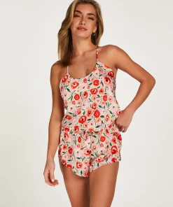 Clearance Cami Top Satin Vrouwen Pyjama'S