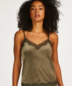 Store Cami Top Velours Lace Vrouwen Pyjama'S