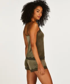 Store Cami Top Velours Lace Vrouwen Pyjama'S