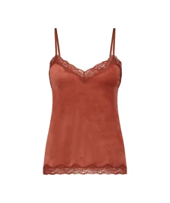 Discount Cami Top Velours Lace Vrouwen Pyjama'S