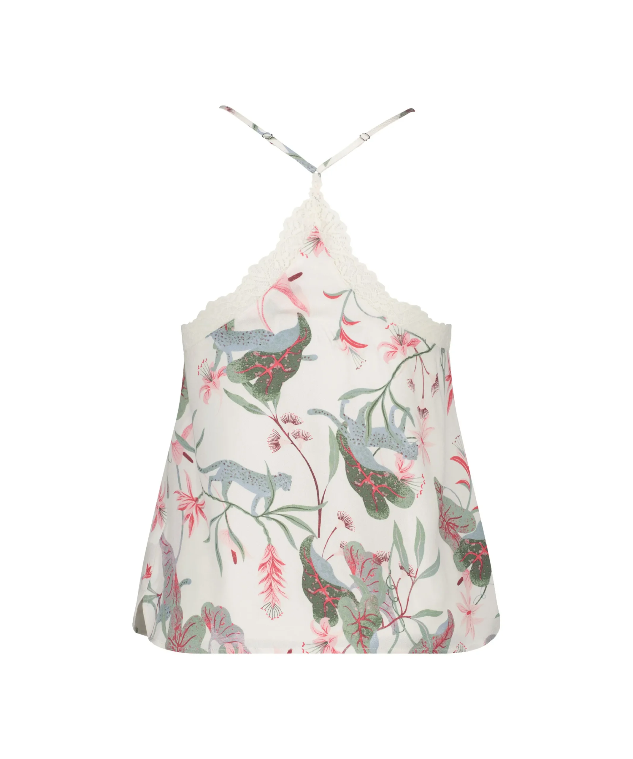 Online Cami Top Woven Lace Vrouwen Pyjama'S