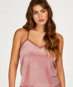 Online Cami Velours Lace Vrouwen Pyjama'S