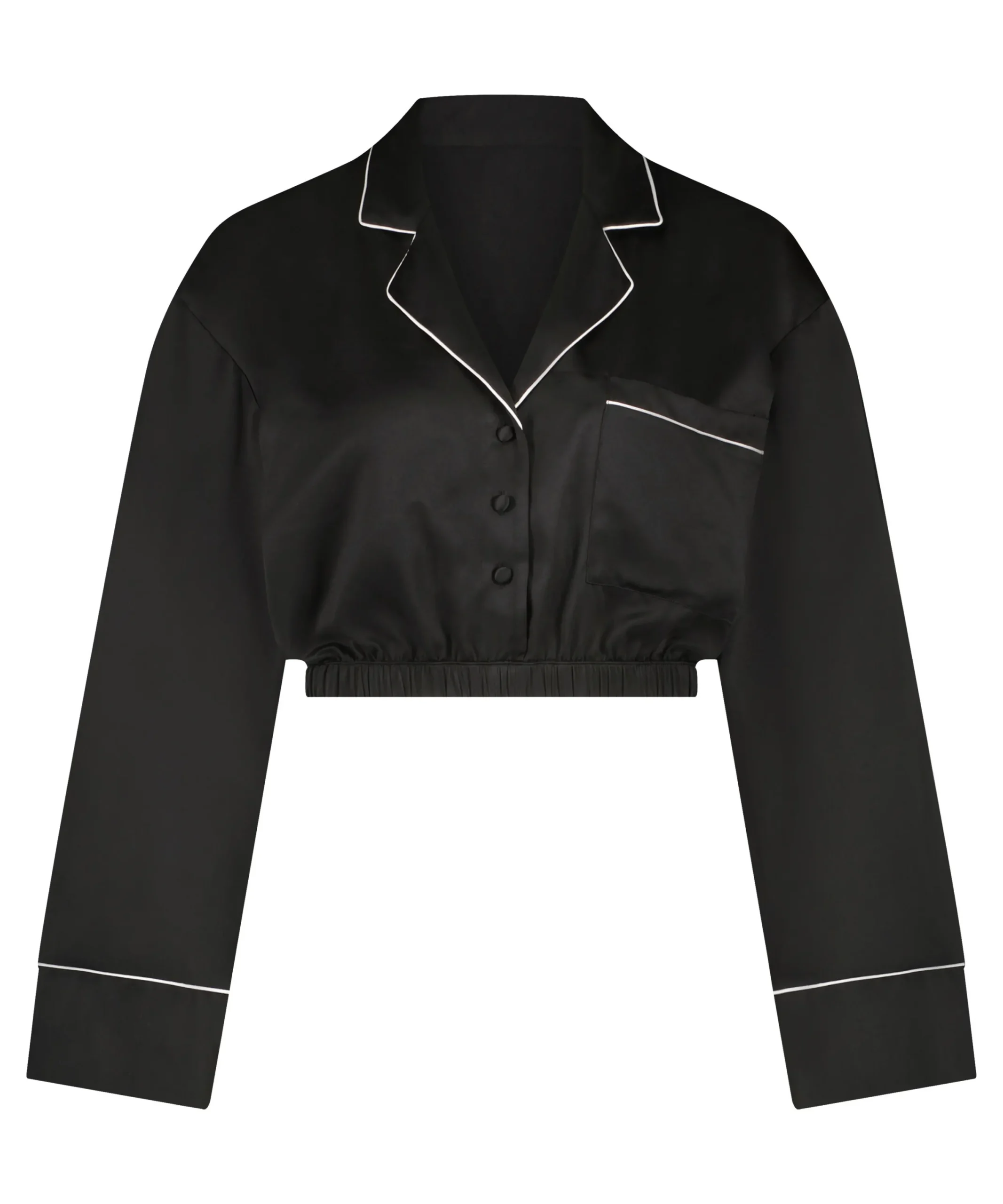 Best Sale Cropped Jack Met Lange Mouwen Vrouwen Pyjama'S