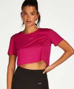 Discount Hkmx Crop Top Mesh Vrouwen Sport Tops