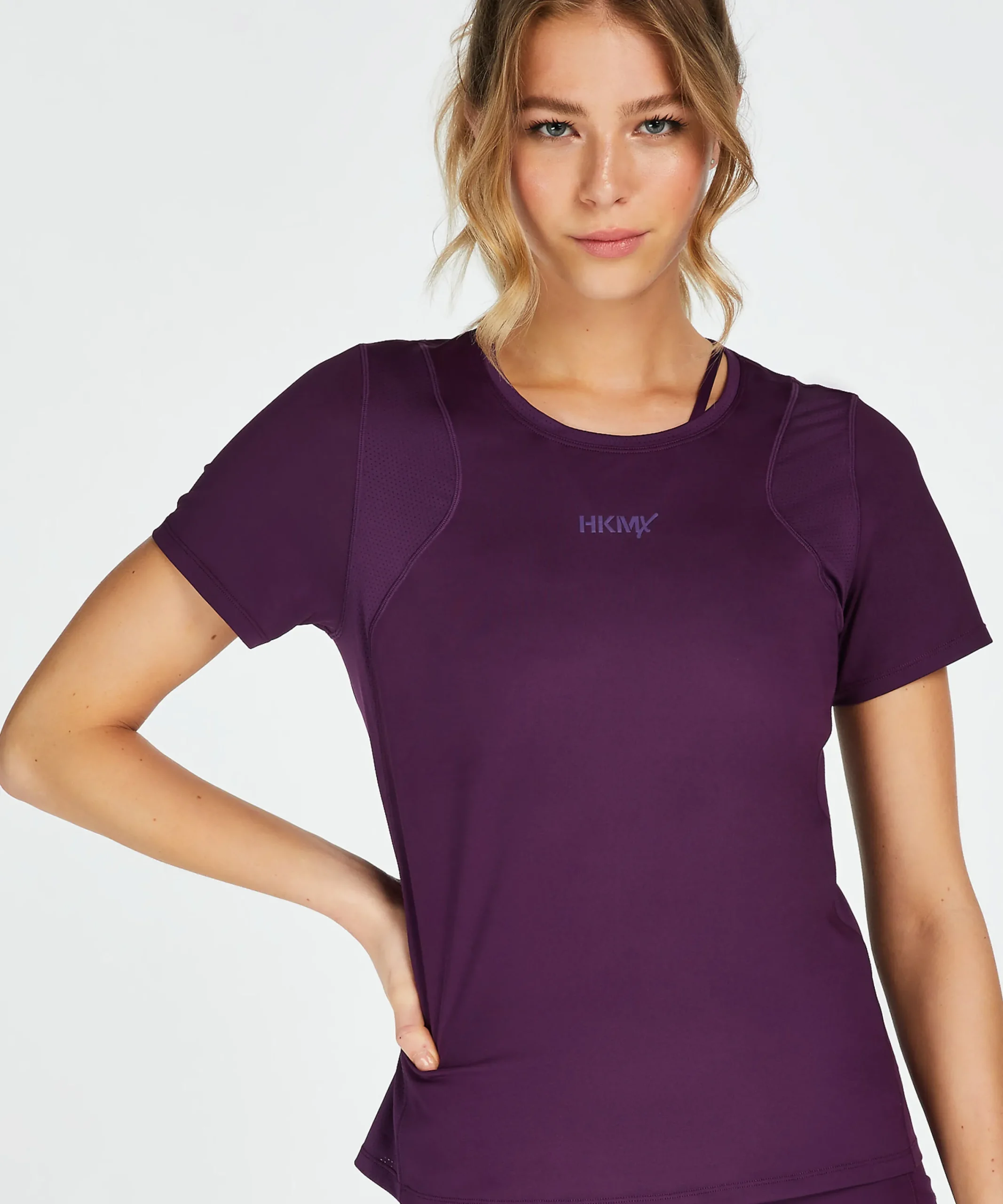 Fashion Hkmx Sport Slim Fit Tee Vrouwen Sport Tops