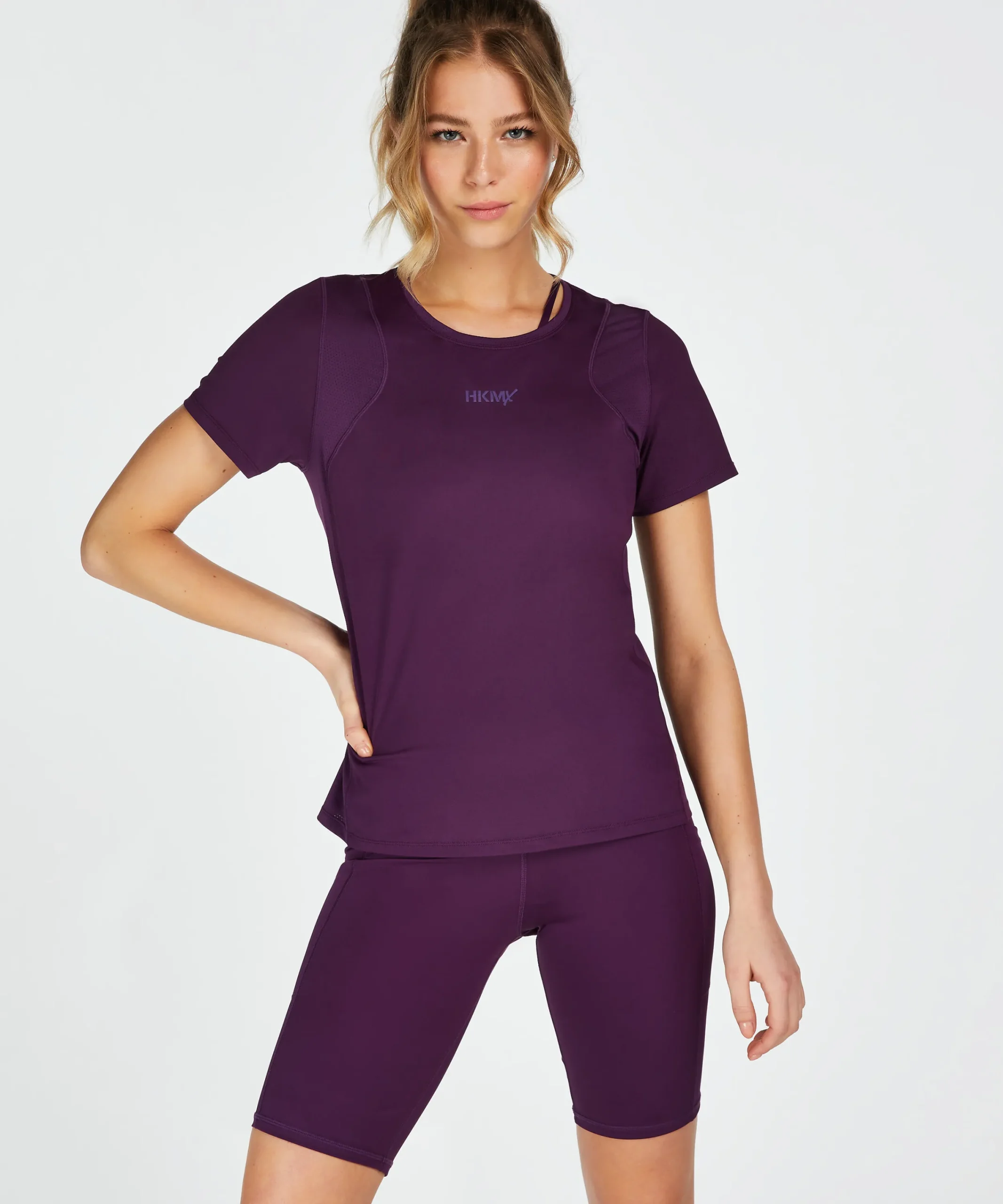 Fashion Hkmx Sport Slim Fit Tee Vrouwen Sport Tops