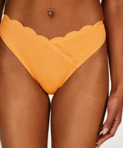 Sale Hoog Uitgesneden Bikinibroekje Scallop Vrouwen Bikini'S