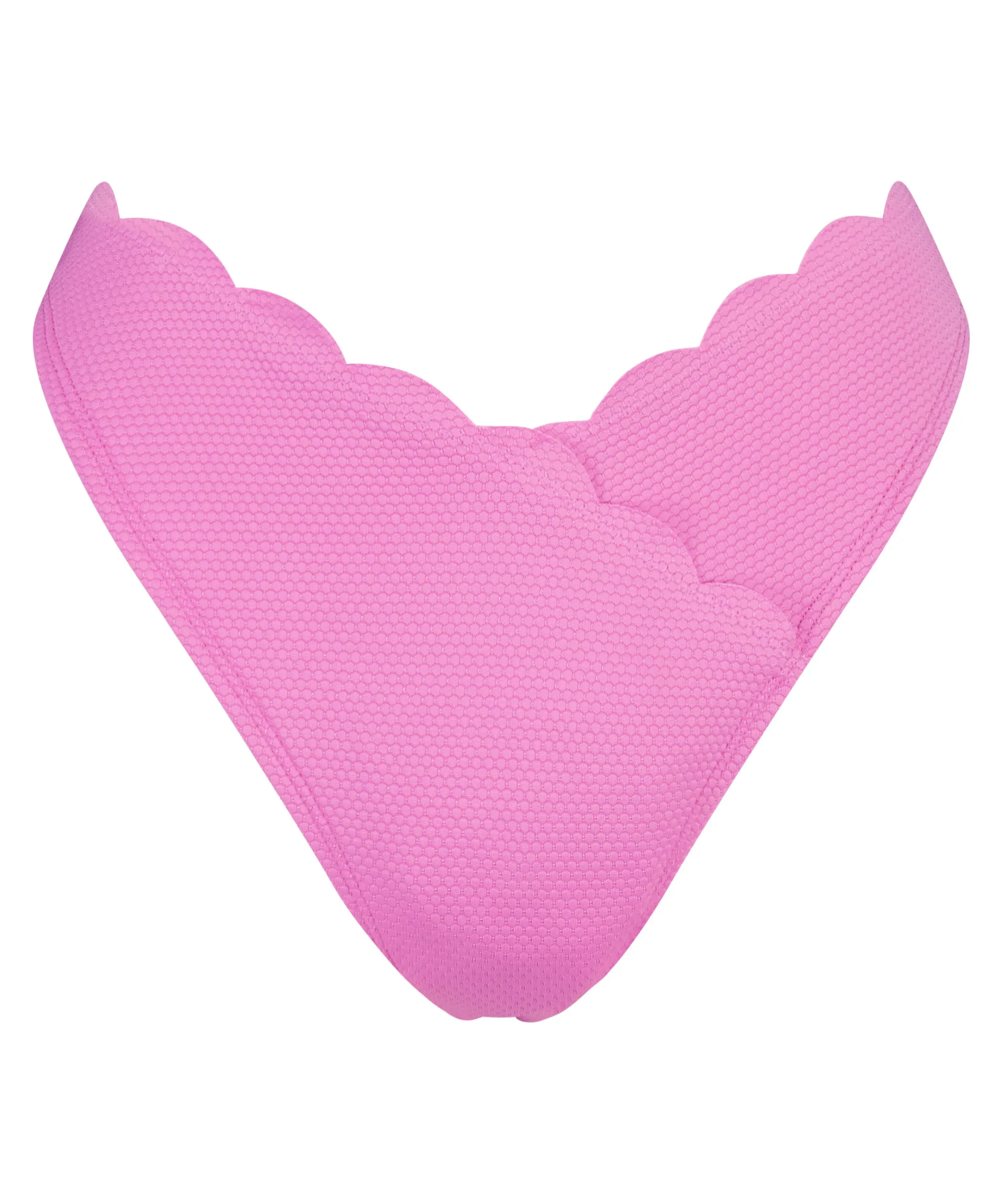 New Hoog Uitgesneden Bikinibroekje Scallop Vrouwen Bikini'S