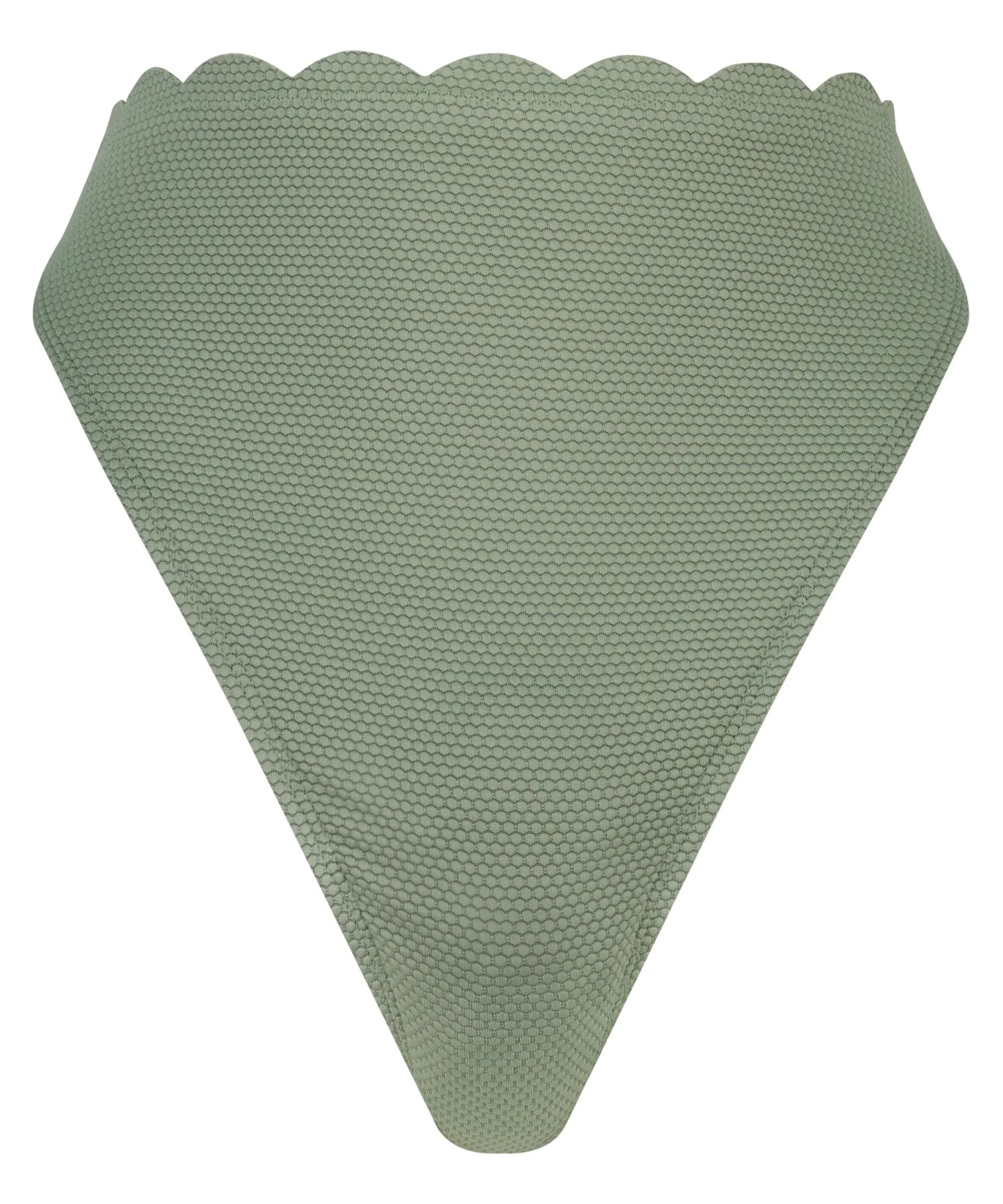 Sale Hoog Uitgesneden Bikinibroekje Scallop Vrouwen Bikini'S