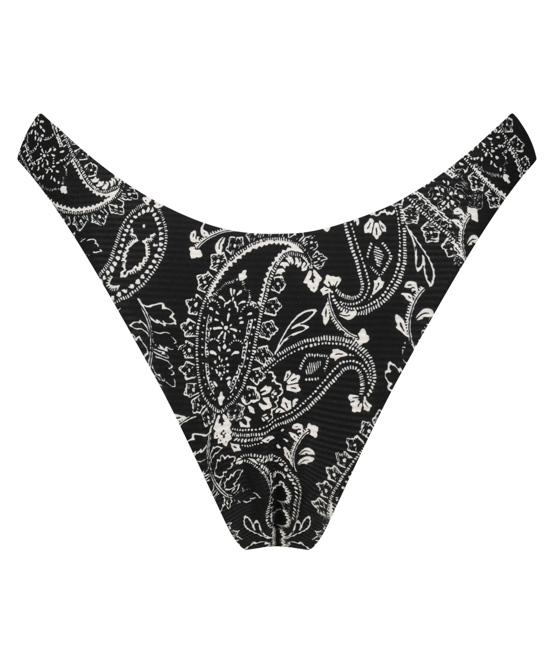 New Hoog Uitgesneden Brazilian Bikinibroekje Paisley Vrouwen Bikini'S