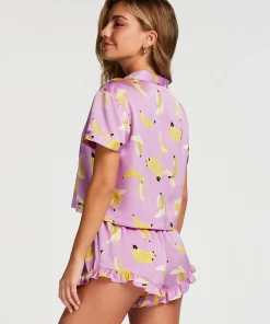 Cheap Jacket Satin Vrouwen Pyjamatops