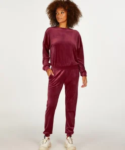Outlet Joggingbroek Velours Vrouwen Pyjama'S