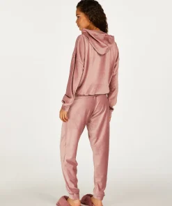 Online Joggingbroek Velours Rib Vrouwen Pyjama'S