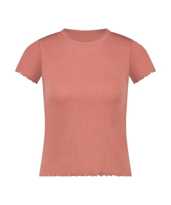Fashion Katoenen Shirt Met Korte Mouwen Vrouwen Pyjama'S