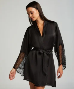 Best Sale Kimono Satin Vrouwen Kimono'S