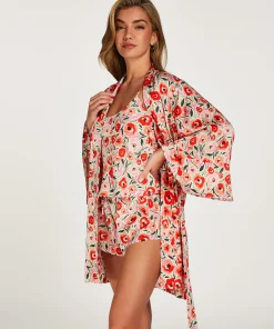 Shop Kimono Satin Vrouwen Kimono'S