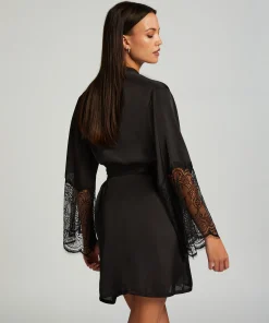 Hot Kimono Satin Lace Vrouwen Kimono'S