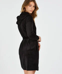 Best Sale Korte Badjas Velours Vrouwen Badjassen