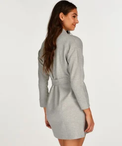 New Korte Jacquard Badjas Vrouwen Badjassen