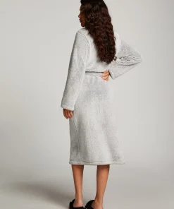 Cheap Lange Badjas Fleece Vrouwen Badjassen