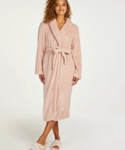Hot Lange Badjas Fleece Vrouwen Badjassen