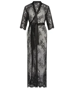 Store Lange Kimono Allover Lace Vrouwen Kimono'S