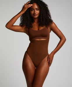 Best Sale Naadloze Corrigerend String Met Hoge Taille Vrouwen Strings & Boxerstrings