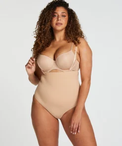 Discount Naadloze Corrigerend String Met Hoge Taille Vrouwen Strings & Boxerstrings