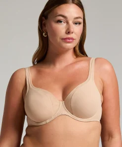 New Niet-Voorgevormde Beugel Bh Mesh Vrouwen Beugel Bh'S