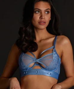 Flash Sale Niet-Voorgevormde Longline Beugel Bh Pleasure Vrouwen Niet Voorgevormde Bh'S