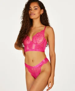 Cheap Niet-Voorgevormde Longline Beugel Bh Honey Vrouwen Beugel Bh'S