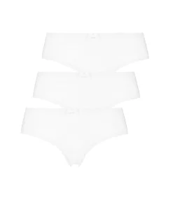 Cheap 3-Pack Brazilian Short Katoen Georgia Vrouwen Brazilians & V-Shapes