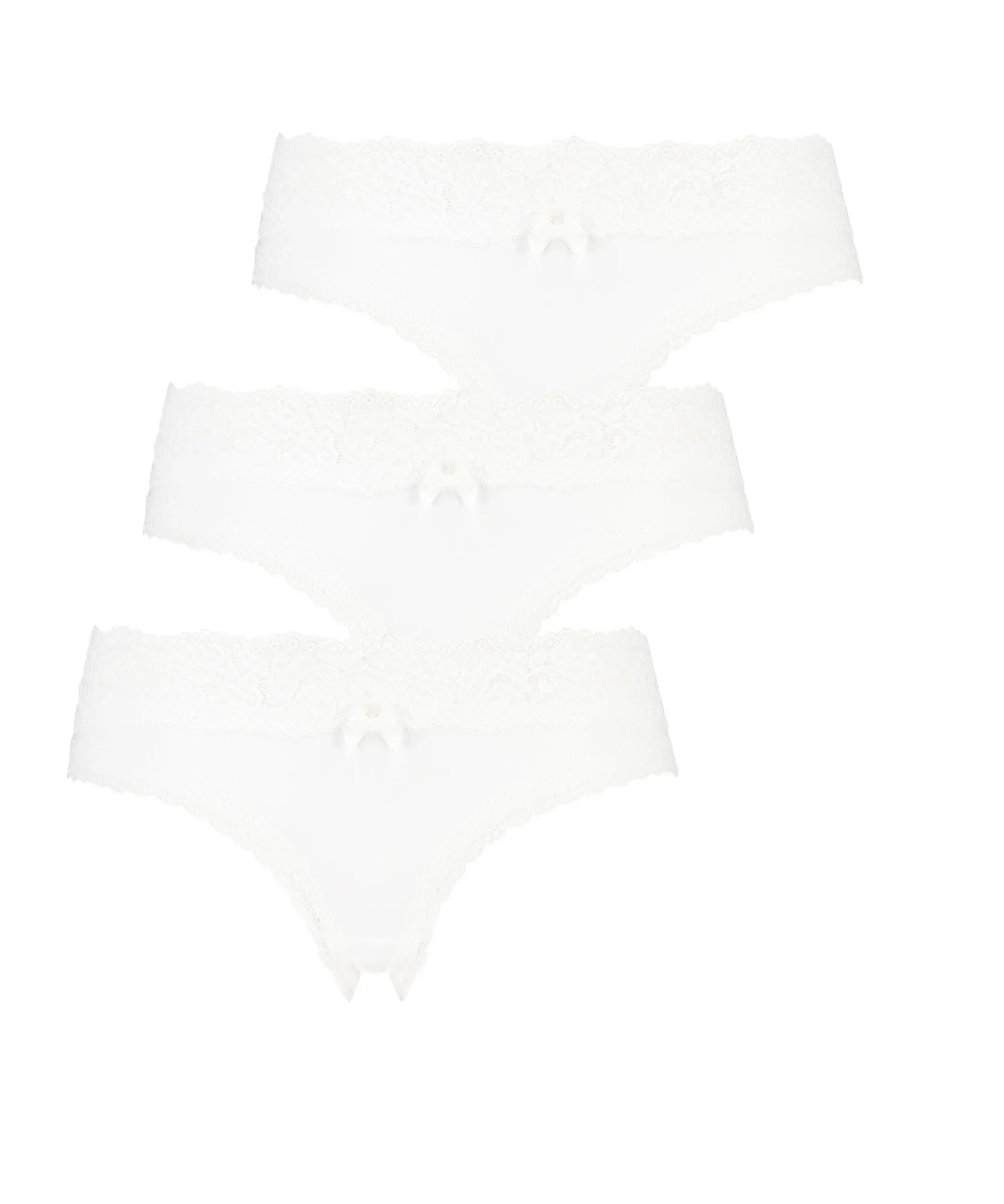 Outlet 3-Pack Brazilian Shorts Dakota Vrouwen Brazilians & V-Shapes