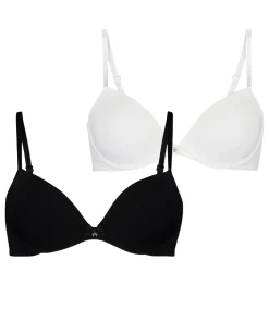 Fashion 2-Pack Voorgevormde Beugel Bh Vrouwen Voorgevormde Bh'S