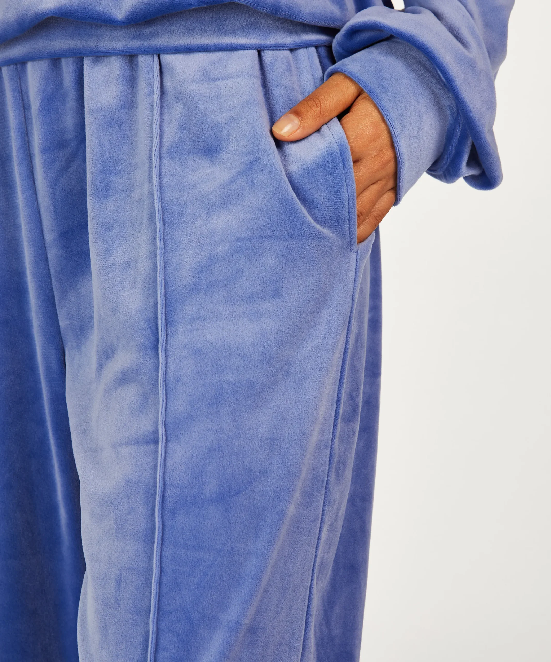 Online Petite Joggingbroek Velours Vrouwen Pyjama'S