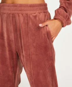 Sale Petite Joggingbroek Velours Vrouwen Pyjama'S