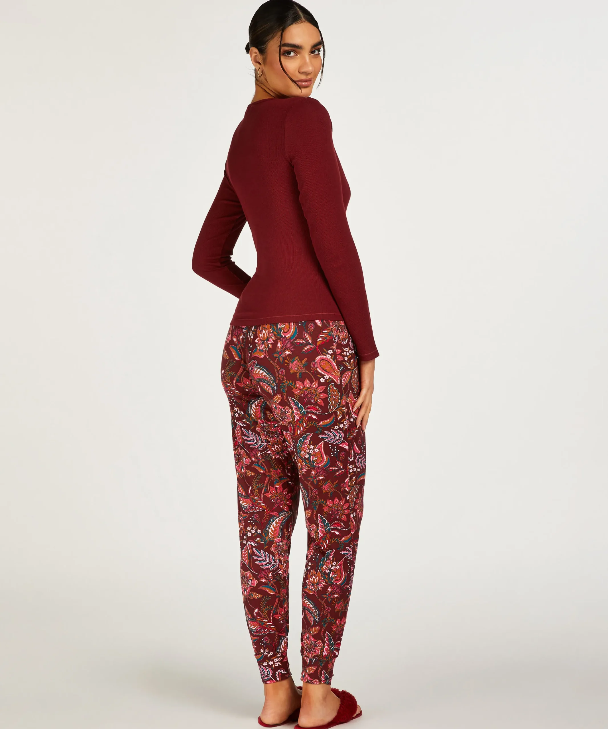 Cheap Petite Pyjamabroek Jersey Vrouwen Pyjama'S