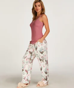 Fashion Petite Pyjamabroek Woven Vrouwen Pyjama'S