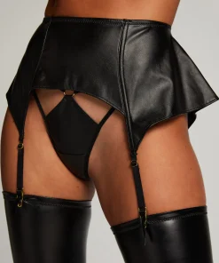 Hot Private Jarretel Lerenlook Vrouwen Jarretels