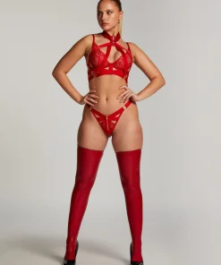 Store Private Stay-Ups Lerenlook Vrouwen Sexy Beenmode