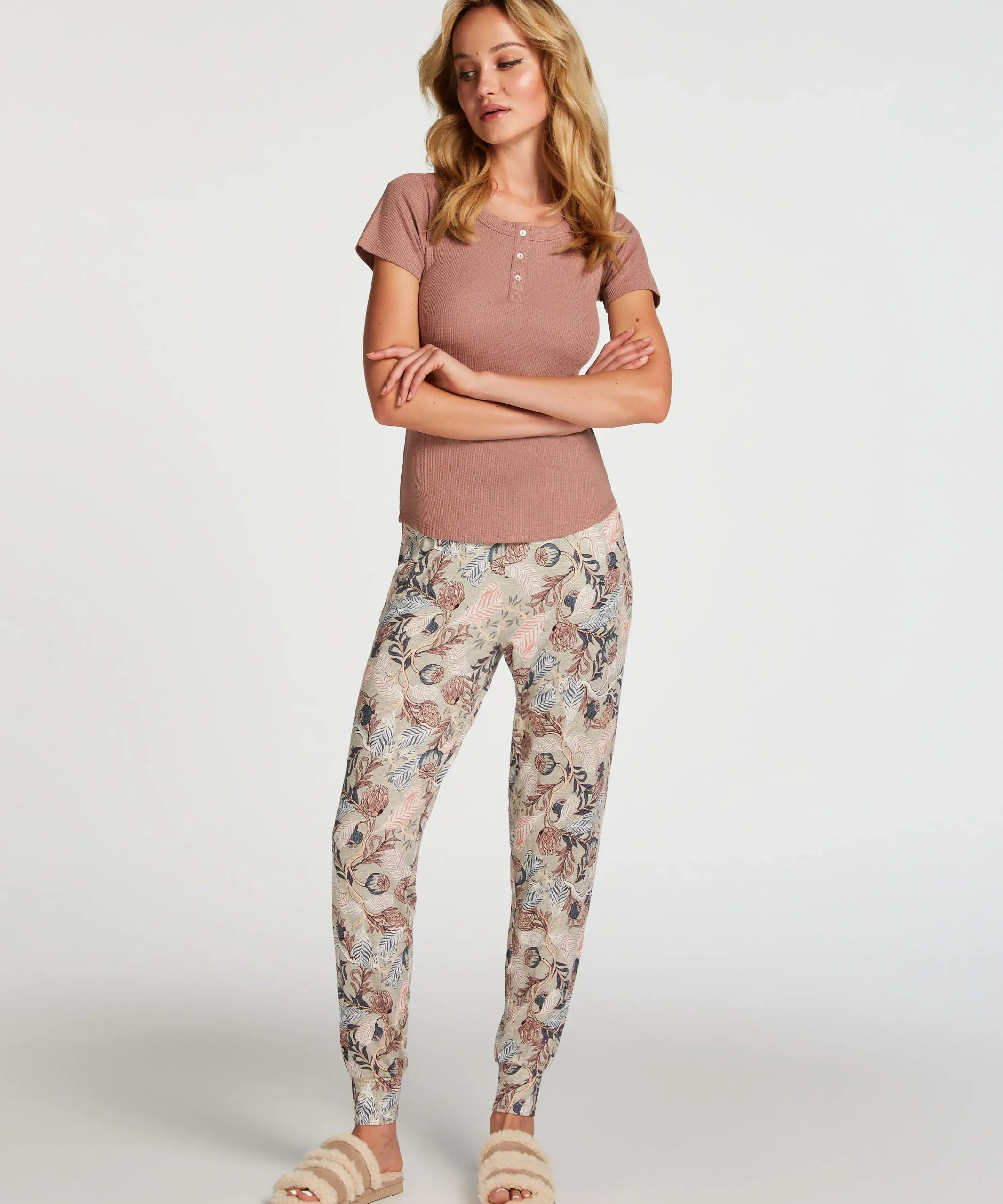 Cheap Pyjama Top Henley Vrouwen Pyjama'S