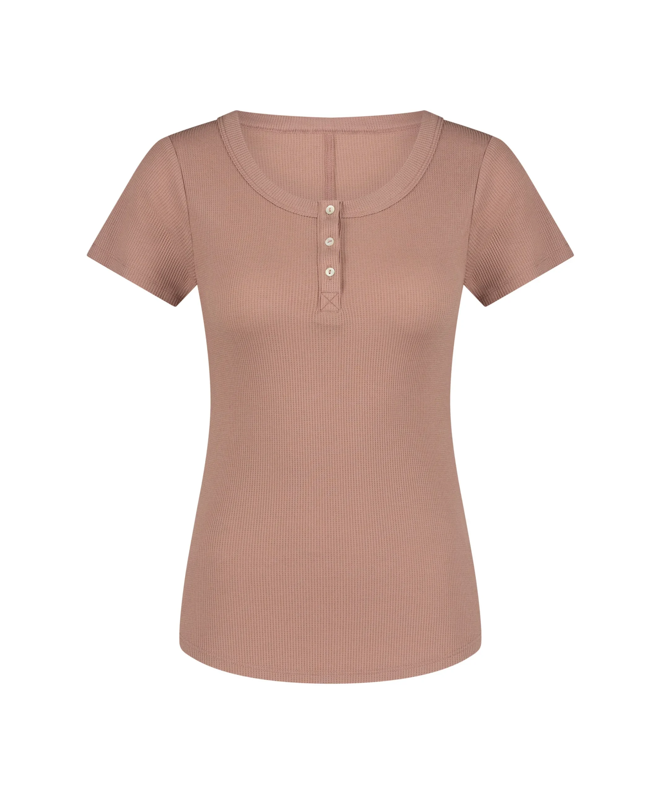 Cheap Pyjama Top Henley Vrouwen Pyjama'S