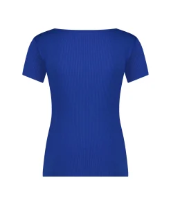Sale Pyjamatop Korte Mouwen Henley Vrouwen Pyjama'S