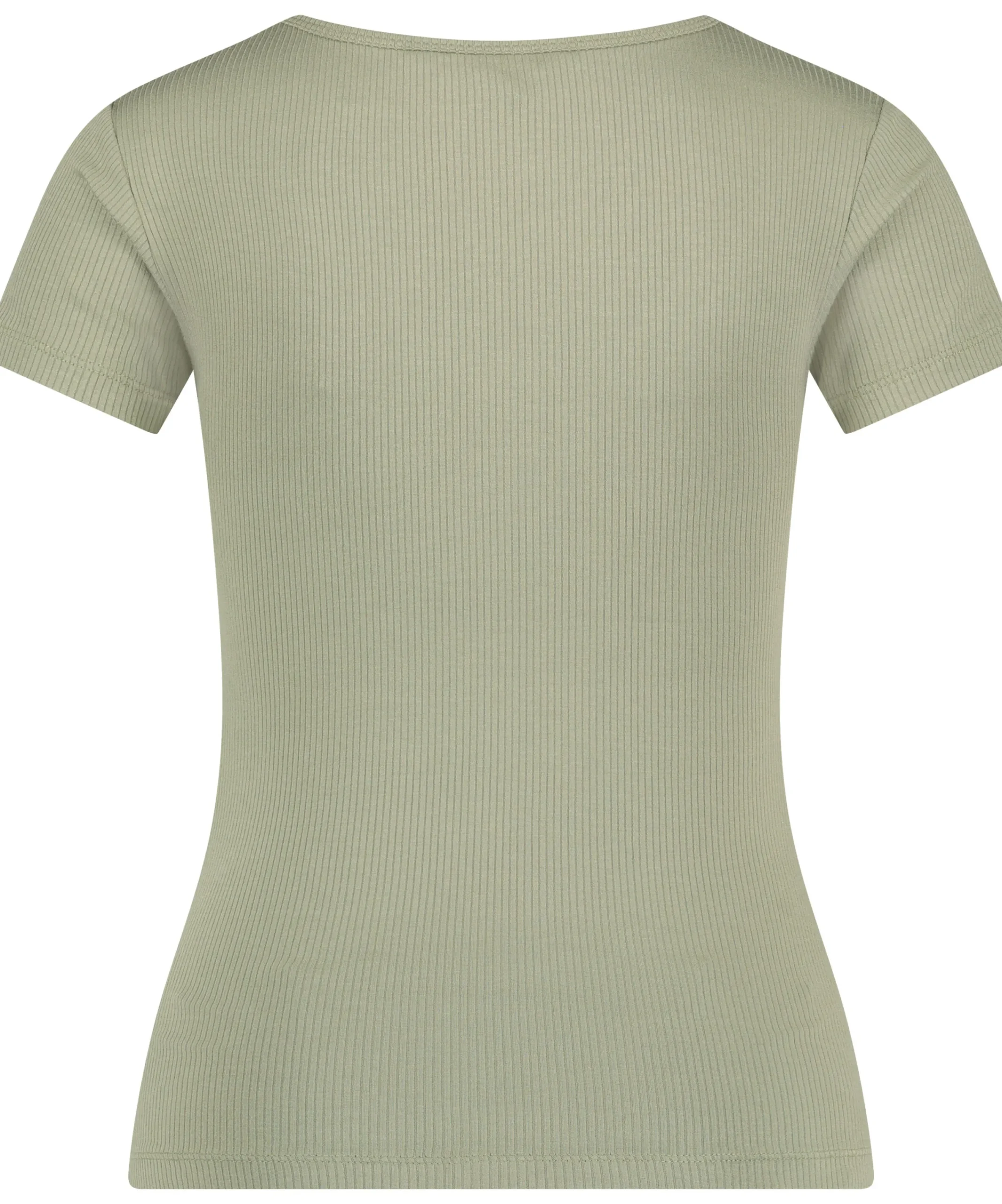 Best Pyjamatop Korte Mouwen Henley Vrouwen Pyjama'S