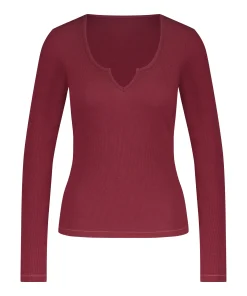 Store Pyjamatop Lange Mouwen Vrouwen Pyjama'S
