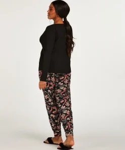 Store Pyjamatop Lange Mouwen Vrouwen Pyjama'S