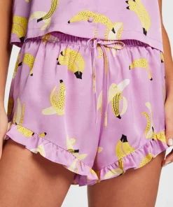 Outlet Satin Shorts Vrouwen Pyjama'S