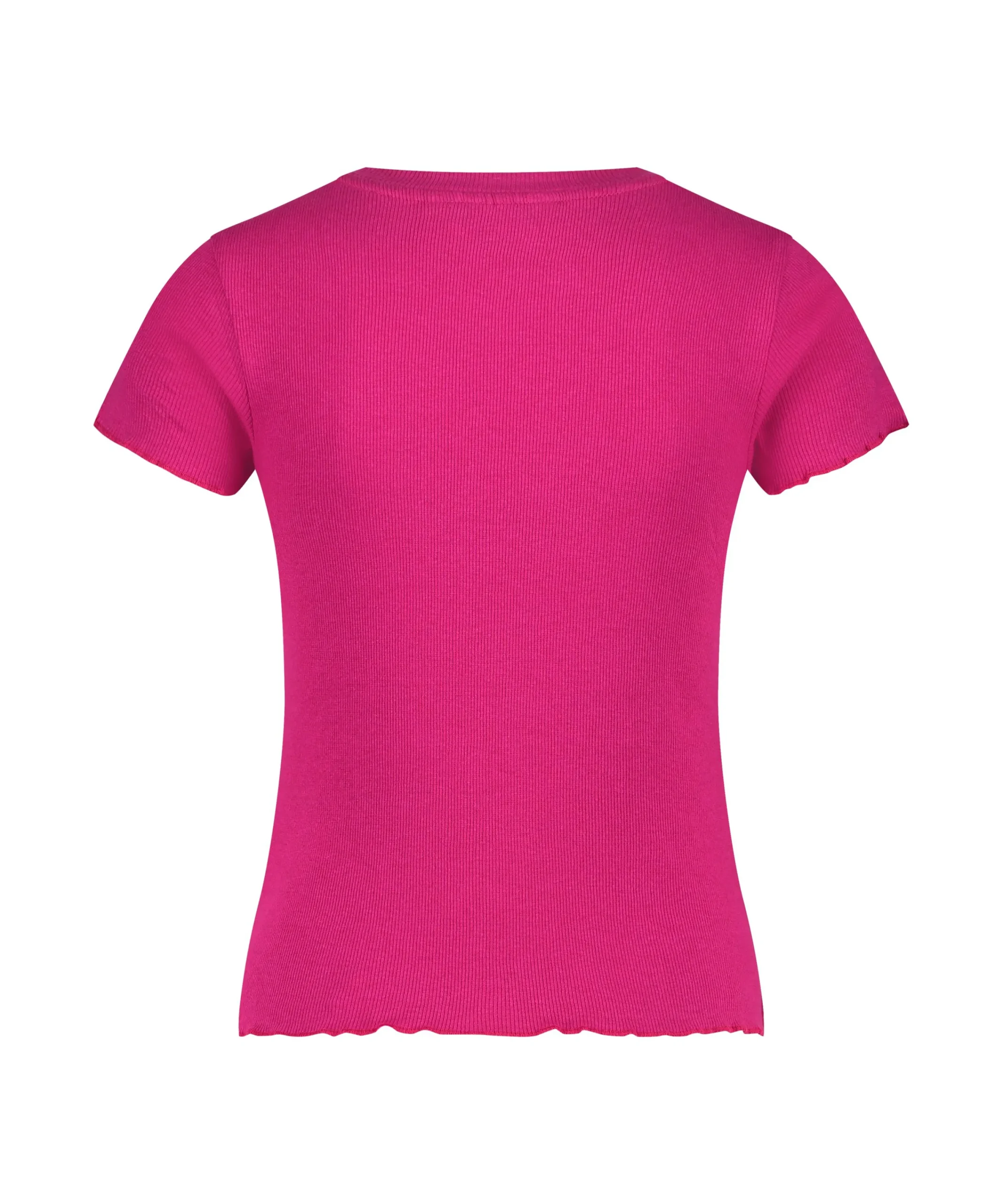 Cheap Shirt Met Korte Mouwen Rib Vrouwen Pyjama'S